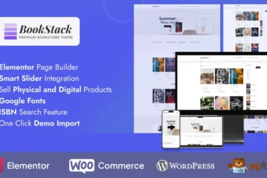BookStack - BookStore WordPress Theme