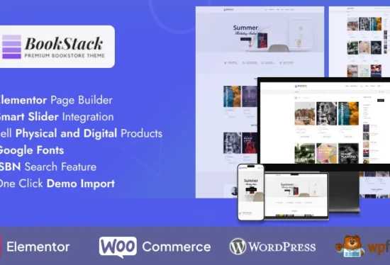 BookStack - BookStore WordPress Theme