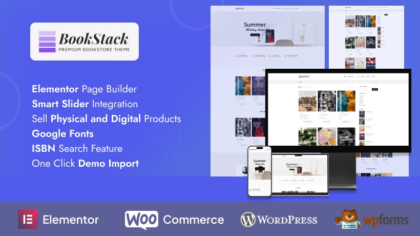 BookStack - BookStore WordPress Theme